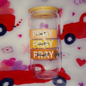 Inspirational Glass Cup